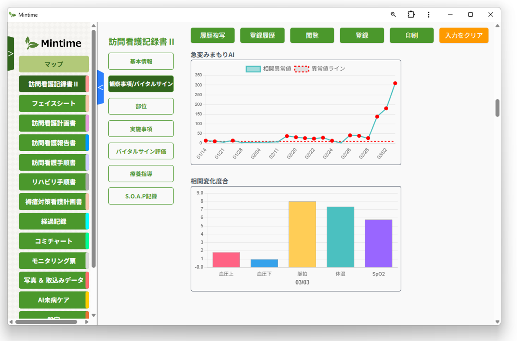 急変みまもりAI タブレット